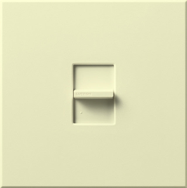 Lutron NTFS-12E-AL Nova T Slide-to-off Variable Fan Speed Control - Single-pole - 12A - Almond Finish