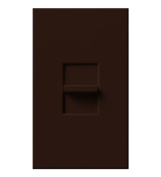 Lutron NTFS-6E-BR Nova T Slide-to-off Variable Fan Speed Control - Single-pole - 6A - Brown Finish