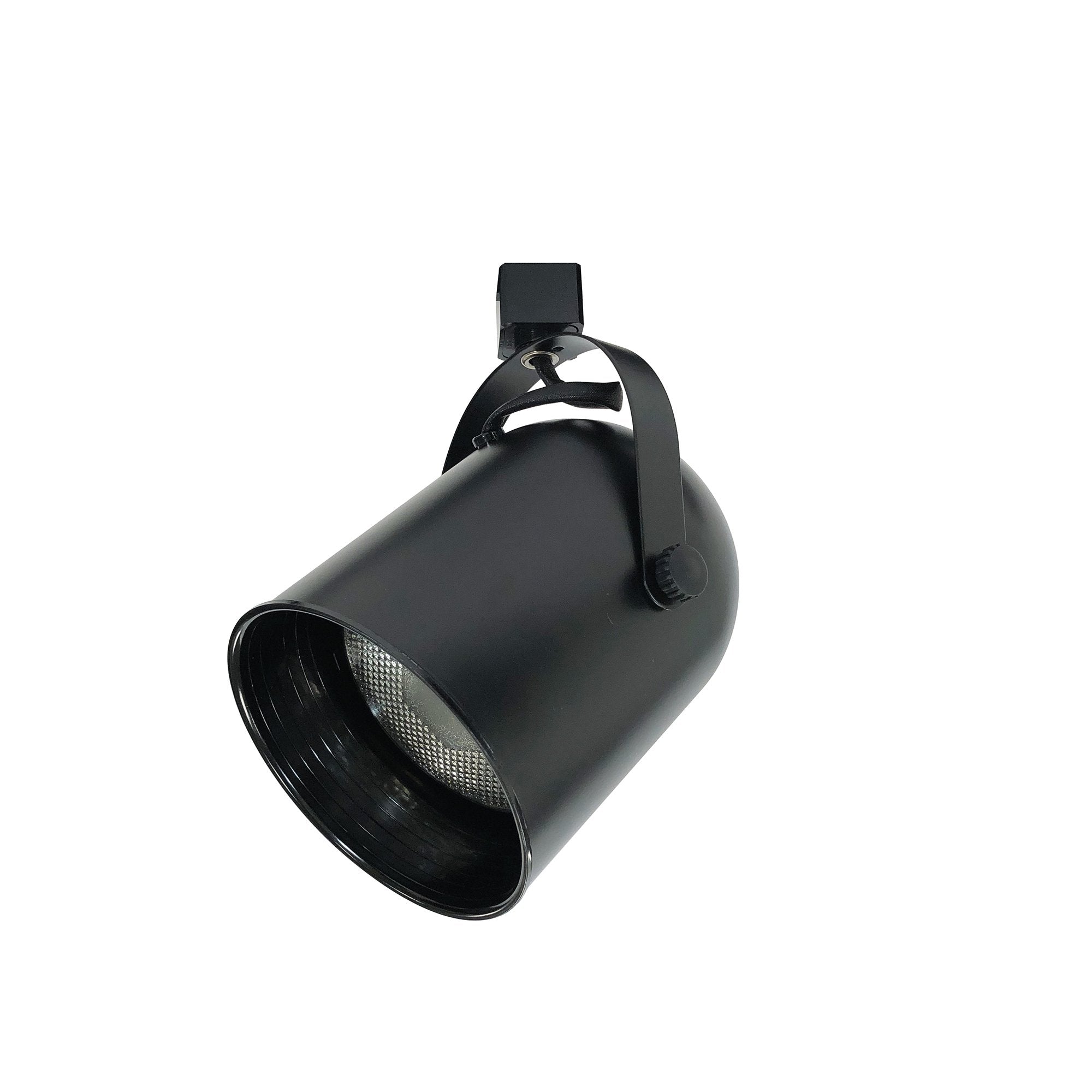 Nora Lighting NTH-131B/A/J BR40/PAR38 Roundback Cylinder with Black Baffle, 150 Watt, J-Style Adapter, Black Finish