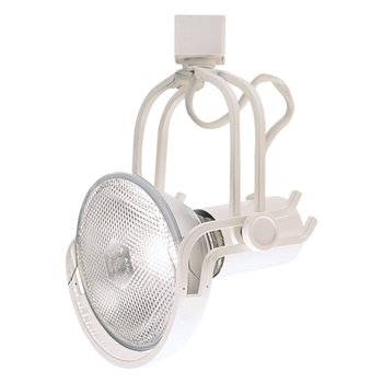 Nora Lighting NTH-178W/L High-Tech Wire Track Head Ceiling Light PAR38 "L" Finish: White