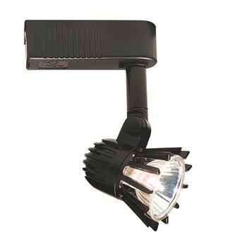 Nora Lighting NTL-210W Clasp Low Voltage Track Fixture with 50W Integral Electronic Transformer - Finish White