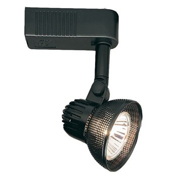 Nora Lighting NTL-213NB Wireback Low Voltage Track Fixture with 50W Integral Electronic Transformer - Finish: Black