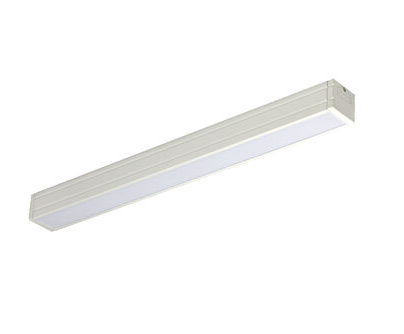 Nora Lighting NUD-6824/50W 24" Bravo FROST LED Linear Undercabinet, Lumens 500lm/ft, Wattage 13W, Color Temperature 5000K, White Finish