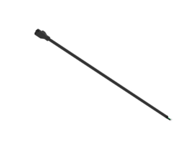 Nora Lighting NUDA-HW72B 72" Hardwire Power Cord for NUDA, Black Finish