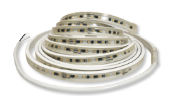 Nora Lighting NUTP13-W10-4-12-927/HW Custom Cut length 10ft 120VAC Continuous IP65 Rated LED Tape Light, CCT 2700K W/8' Hardwired Power Cord