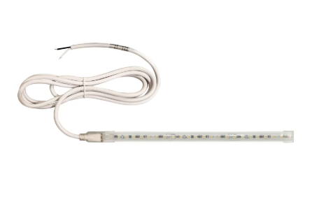 NORA Lighting NUTP13-W127-4-12-930/HW Custom Cut 127-ft, 4-in 120V Continuous LED Tape Light, 330lm / 3.6W per foot, 3000K, w/ Mounting Clips and 8' Hardwired Power Cord