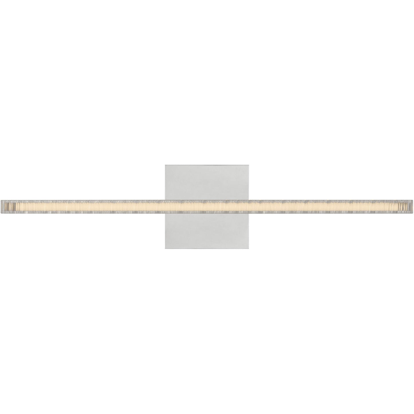 Visual Comfort Architectural MDBA18427N Modern Mick De Giulio Serre LED 24" Bath Vanity Wall Light - 120V - Finish: Polished Nickel