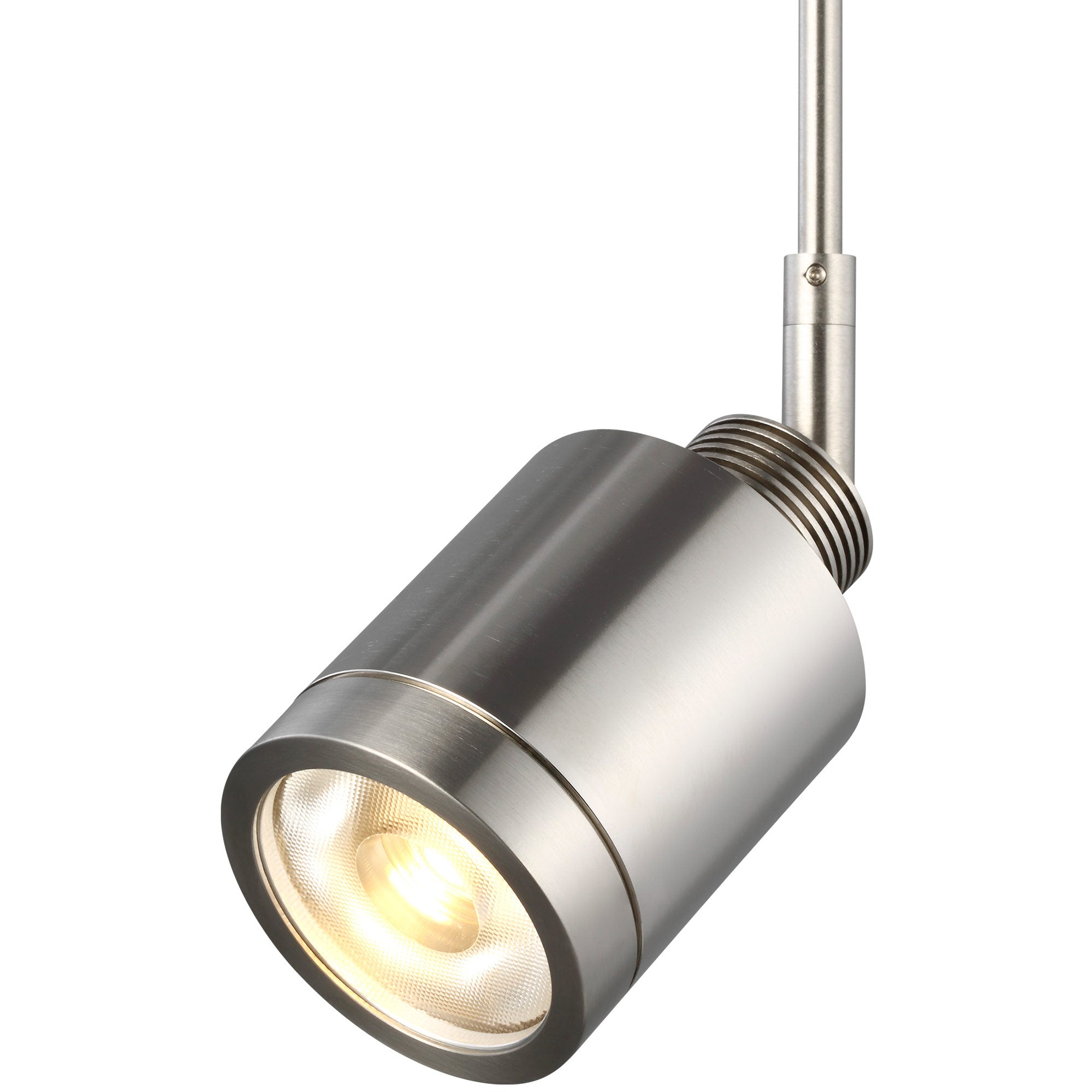 Visual Comfort Architectural 700MPTLML12S-LED930 2" 7W Tellium Head with Monopoint Canopy - Stem Length: 12" - Finish: Satin Nickel