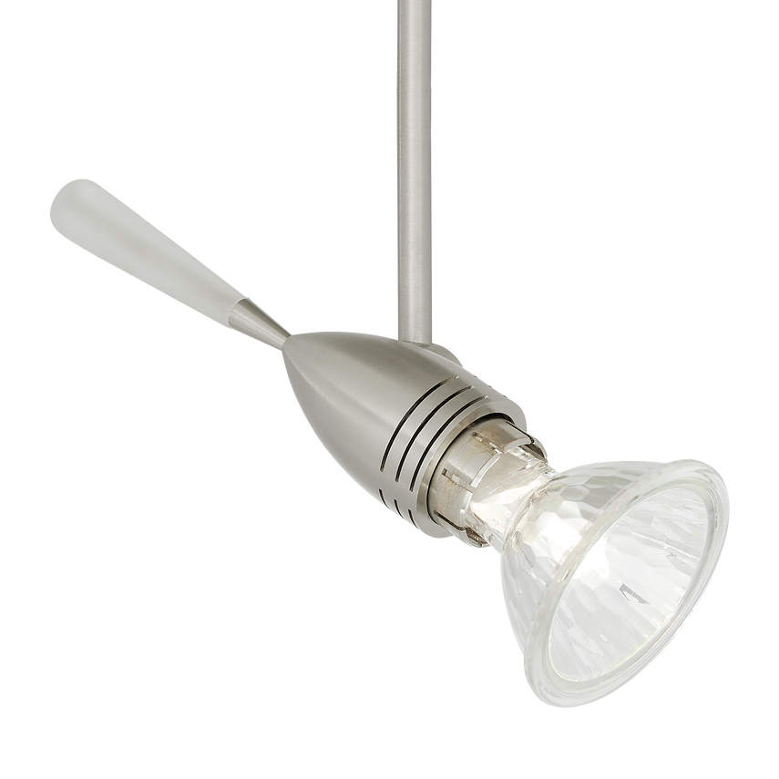 Visual Comfort Architectural 700MPAE6S Modern Sean Lavin Aero 1 Light Low-Voltage Track Head Ceiling Light - Length: 6" System: Monopoint - Finish: Satin Nickel