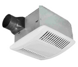 Orbit OD110LH Bathroom Fan, 110 CFM Deluxe Series w/Light & Humidity Sensor - 4" or 6" Duct