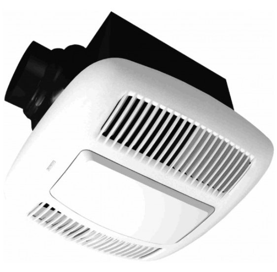 Orbit OD120L 120CFM Deluxe Ventilation Fan W/ Flour. Light 1.5 Sone