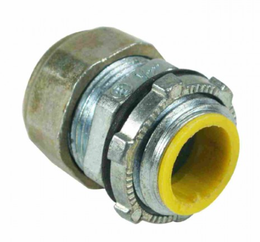 Orbit OF607-SW 2-1/2 Inch Zinc Die-cast Emt Connectors Compression Type & Rain Tight Insulated
