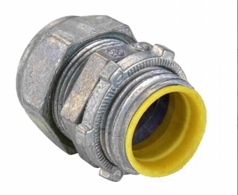 Orbit OF610-S 4" Zinc Die-Cast EMT Connector Compression Type Insulated