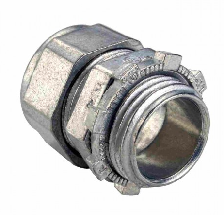 Orbit OF610 4" Zinc Die-Cast EMT Connector Compression Type & Rain Tight