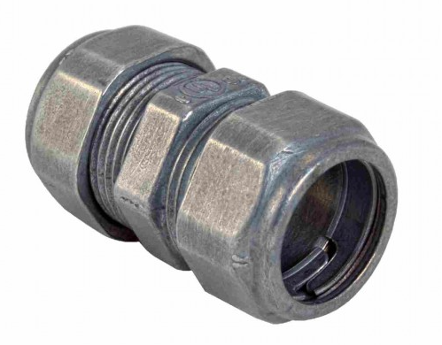 Orbit OF612 3/4" Zinc Die-Cast EMT Coupling Compression Type