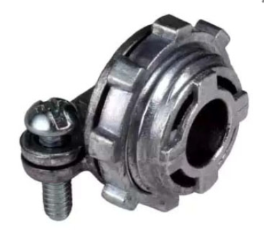 Orbit OF6620 3/8" Metal Clad (Mc) & Ac (Bx) Connector for Steel & Aluminum