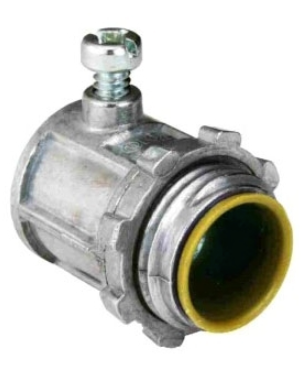 Orbit OF701-S 1/2" Zinc Die-cast EMT Connector Set-Screw Type Insulated