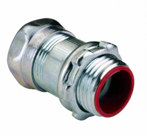 Orbit OF7609-S 3-1/2 Inch Steel Emt Connectors Compression Type Insulated