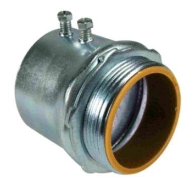 Orbit OF7708-S 3" Steel EMT Connector Set-Screw Type Insulated