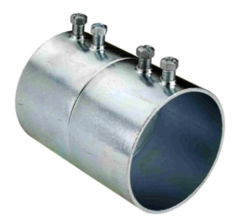 Orbit OF7719 3-1/2 Inch Steel Emt Couplings Set-screw Type