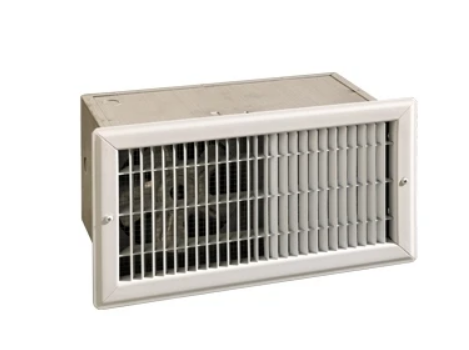 Ouellet OFH1002BL Floor Insert Fan Heater – Power 1000W, Voltage 120V, White Finish