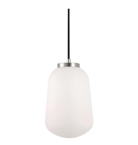AFX Lighting OLIP07LAJUDPC Olivia 7 Inch LED Pendant Light, 120-277V, Watt 13W, Selectable 5CCT, Polished Chrome Finish