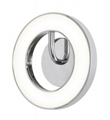 AFX Lighting ONES1010LAJUDPC One 10 Inch LED Wall Sconce Light, 120-277V, Watt 15W, Selectable 5CCT, Polished Chrome Finish
