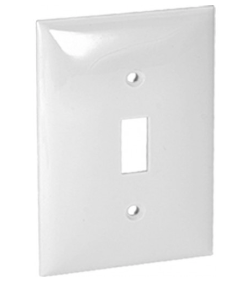 Orbit OPJ1-I Jumbo 1-Gang Wallplate Switch Ivory Finish
