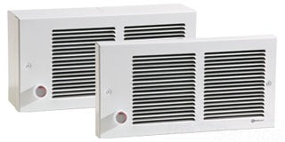 Ouellet OVRU0752AM Residential Register Wall Fan Heater - Voltage: 120V - Wattage: 750W - Finish: Almond