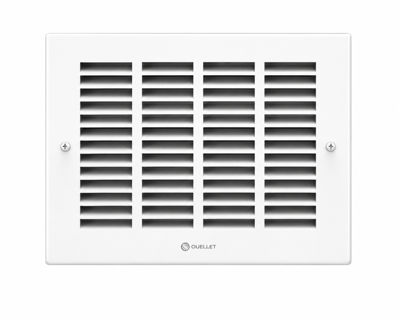 Ouellet OVOHU2000BL Horizontal Wall Fan Heater - Wattage 2000/1500W - Voltage 240/208V - White Finish
