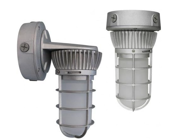 Orbit LVPW2-12W-CW Cool White Wall Mount Led Vapor Proof, Wattage 12W, Voltage 120-277V, Color Temperature 5000K, Gray Finish