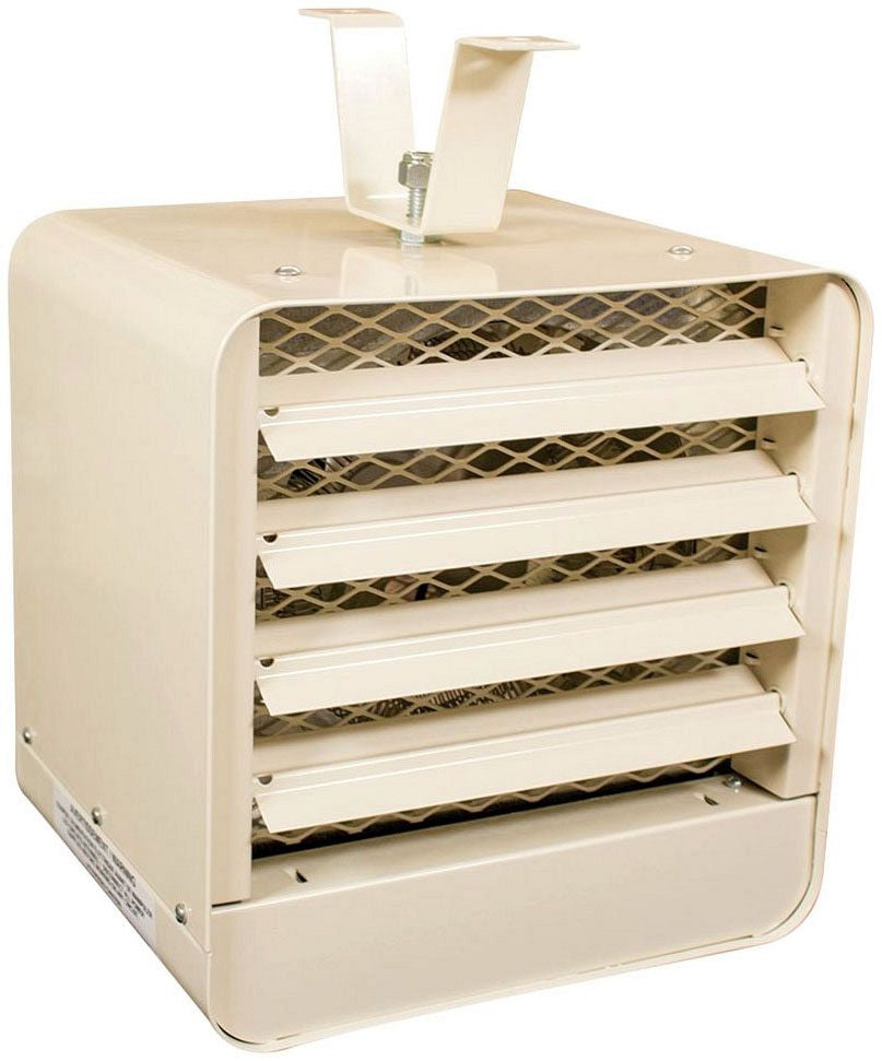 Ouellet OAEU5000AM-EO-TB6 Single Phase Economical Unit Heater - Wattage: 5000/3750 - Voltage: 240/208V - Finish: Almond