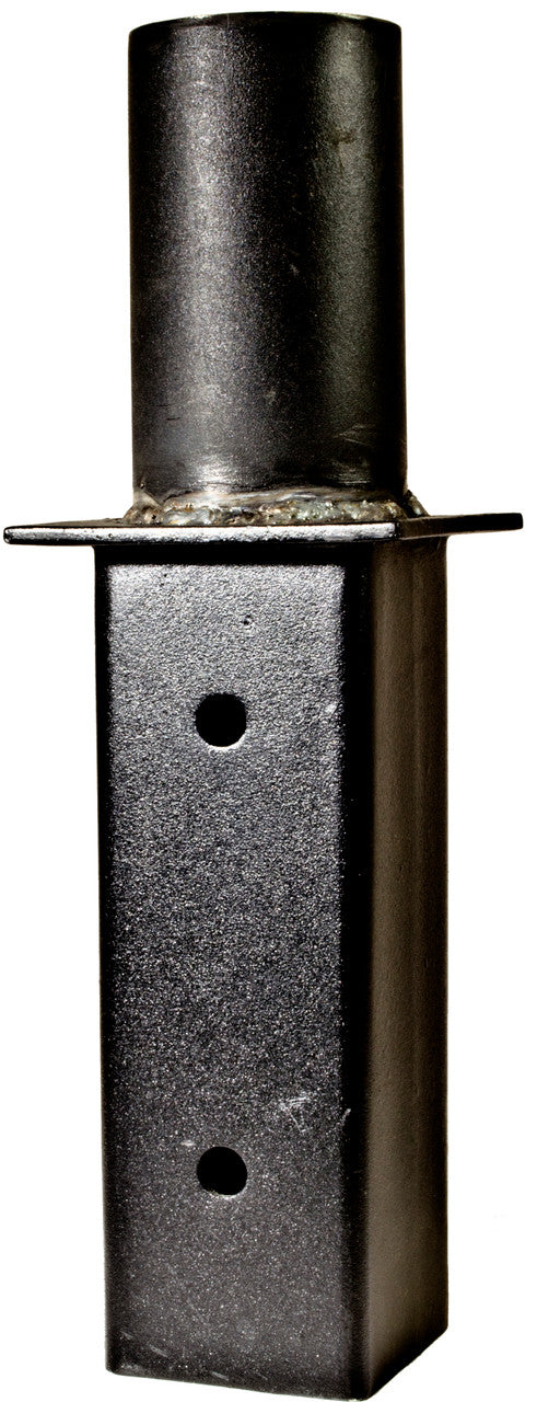 Dabmar Lighting P-BRK-ST7525-BZ/3 Square Post Top Bracket For For 4"x4" Post with 3" OD Top, Bronze Finish