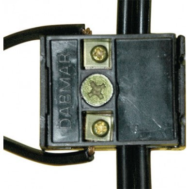 Dabmar Lighting P-CN-01 Quick Connector, 12V, Black Finish