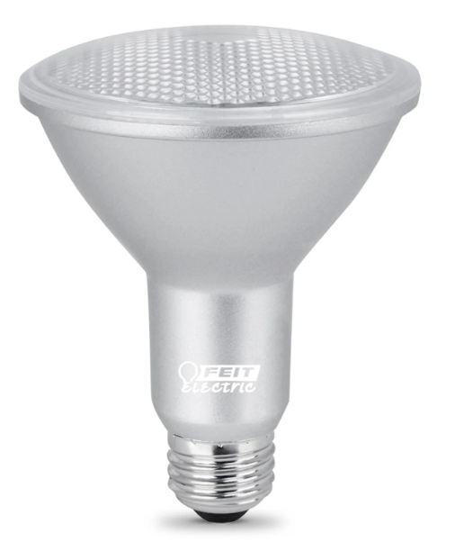 Feit Electric PAR30LDM/950CA 75W Replacement PAR30 Long Neck Dimmable Daylight Reflector LED, Color Temperature 5000K, Wattage 8.3W, Voltage 120V