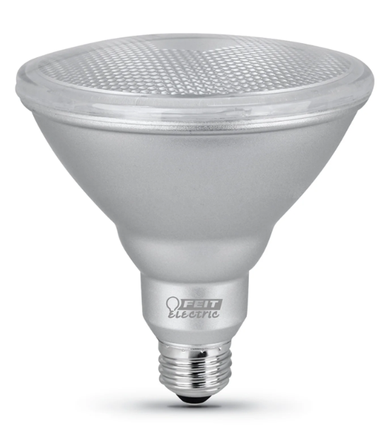 Feit Electric PAR38DM/1400/950CA 120W Replacement PAR38 Dimmable Daylight Enhance Reflector LED Light Color Temperature 5000K, Wattage 15.5W, Voltage 120V Pack 1