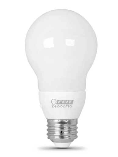 Feit Electric A19/LED/PARTY/CAN A19 LED Light Color Changing Party Bulb, Wattage 0.6W, Voltage 120V, White Finish