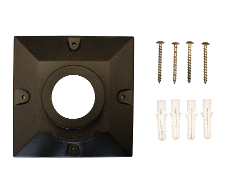 Gama Sonic PBM00 Pier Base Mount for 3” Post Top Mounts