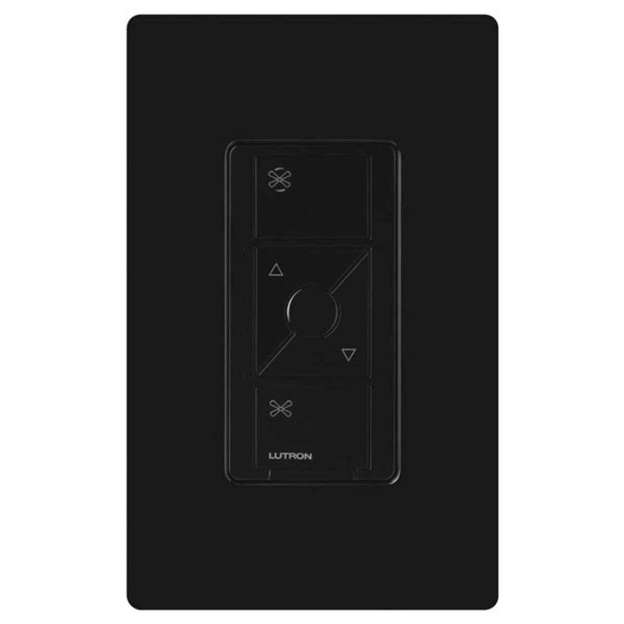 Lutron PD-FSQN-IV Castea Wireless In-Wall Fan Control - 120V - Ivory Finish