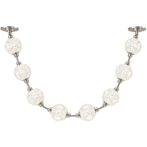 Alora Lighting PD321708PN-RT Marni LED 4.38 inch remote driver Pendant Ceiling Light Polished Nickel Finish