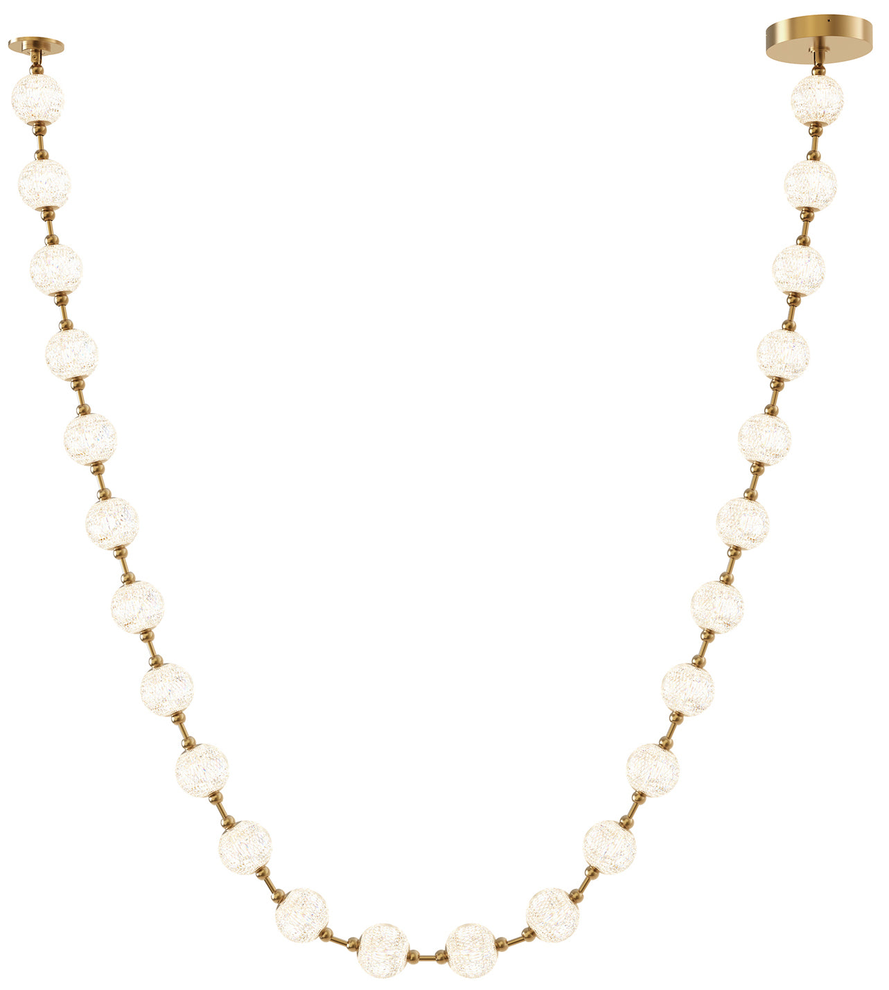 Alora Lighting PD321724NB Marni LED 3.25 inch Natural Brass Pendant Ceiling Light