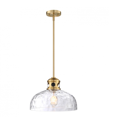 SDQ Lighting PD32614WG Modern Warm Gold Hanging Light Fixture