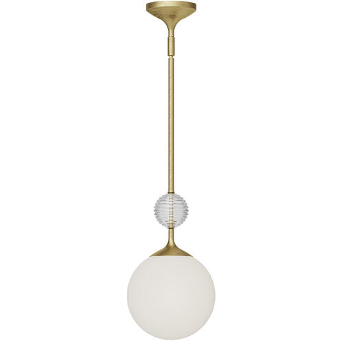 Alora Mood PD415308BGOP Celia 1 Light 7.88 inch Brushed Gold Pendant Ceiling Light