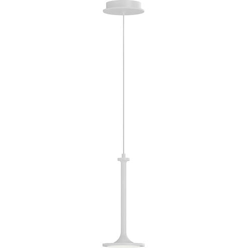 Alora Mood PD418006WH Issa LED 5.63 inch White Pendant Ceiling Light