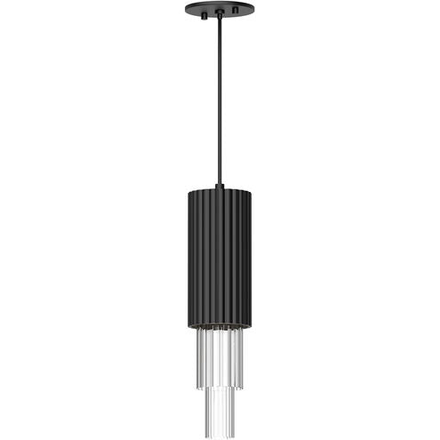 Alora Mood PD502204MBCR Bordeaux LED 4.38 inch Matte Black Pendant Ceiling Light