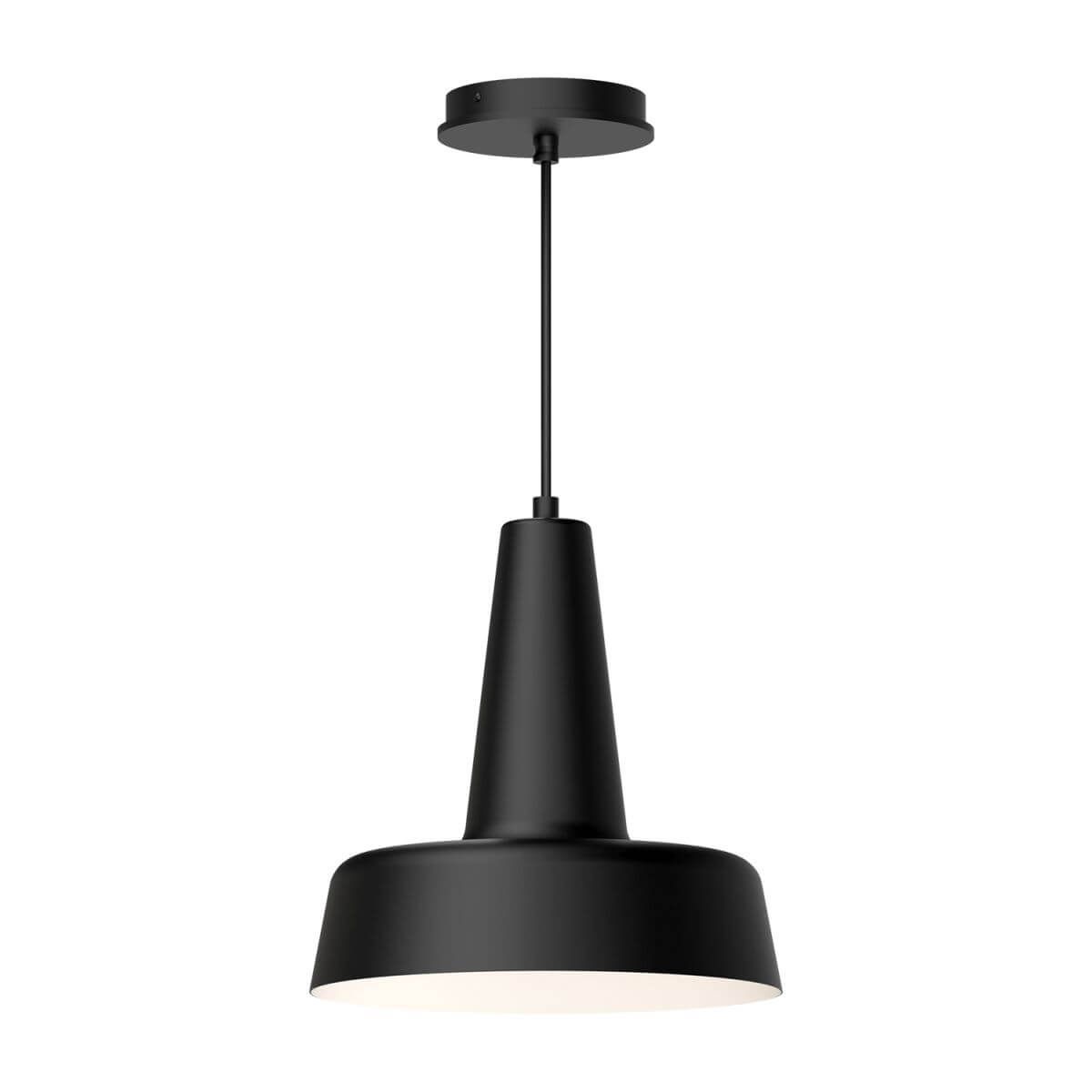 Alora Mood PD527811MB 11" Juliana 1-Light Pendant - Matte Black Finish