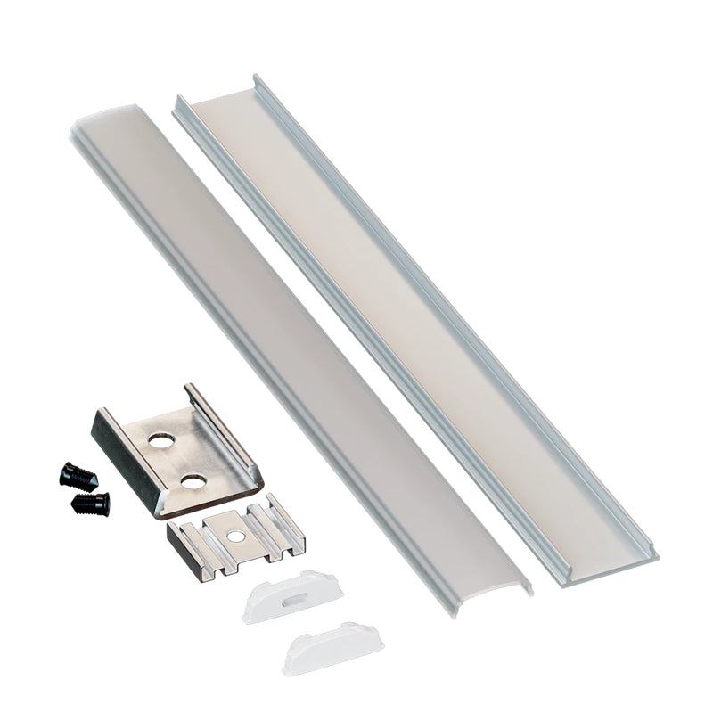 American Lighting PE-CMBR-2M-BNDL1 78" Camber Flexible Mounting Channel Bundle