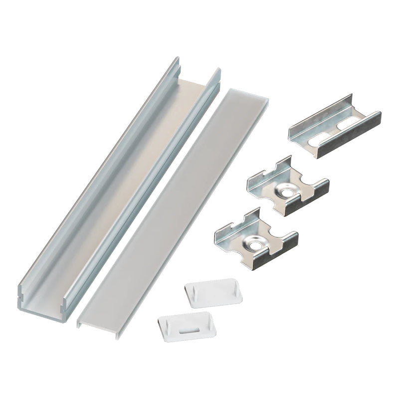 American Lighting PE-GT-2M-BNDL5 78" GT Surface & Recessed Mounting Channel Bundle - 5 Pack
