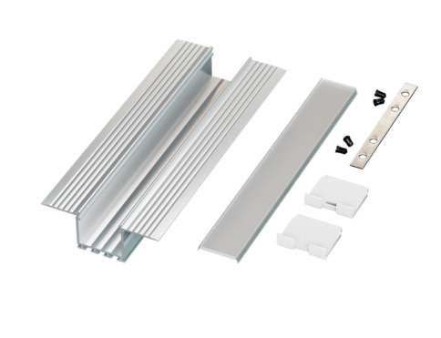 American Lighting PE-INVSLOT-2M-BNDL1 78" Invisible Slot Recessed Mounting Channel Bundle