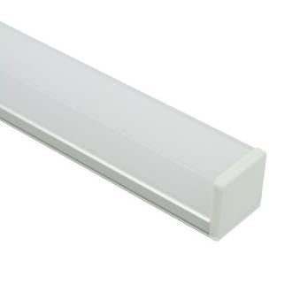 American Lighting PE-QTURBO-1M 39" Square Lens for Turbo Surface Mounting Channel